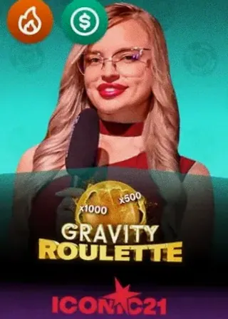 Gravity Roulette live game cover