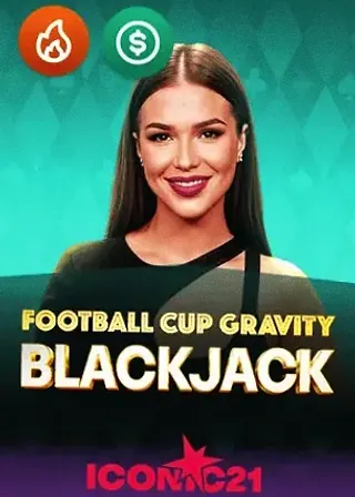 Football Cup Gravity Blackjack live game cover