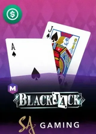 M Blackjack live game cover