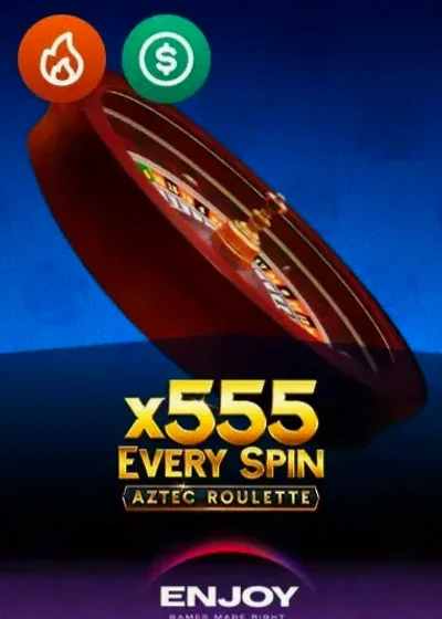 Aztec Roulette x555 live game cover