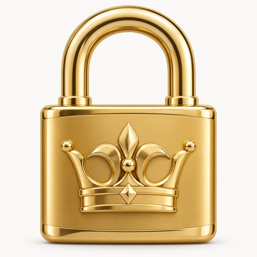 Royal padlock — Neosurf