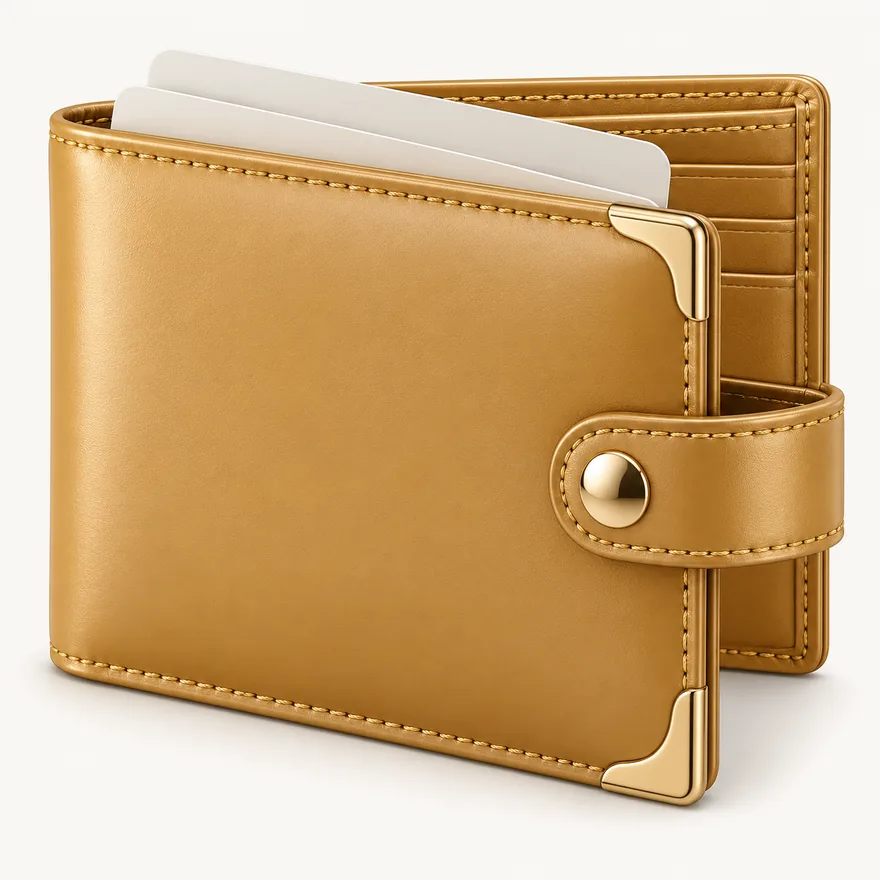 Leather wallet — Neosurf
